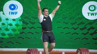 رکورد شکنی وزنه بردار ایرانی و کسب سه مدال طلا توسط پهلوان سهراب مرادی 🇮🇷🥇