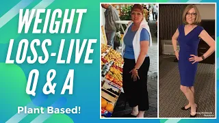 Weight Loss Q & A - Plant Based - Nutmeg Notebook Live #107 with Tami Kramer