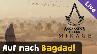 Assassin's Creed Mirage ✦ Auf nach Bagdad ✦ Angespielt (Livestream-Aufzeichnung)