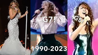 All Mariah Carey’s eras RANKED by live vocal range