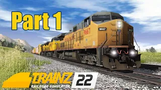 TRS22 Ax Moffat 1st PART of Travel to Rocky plus local service Trainz Railroad Simulator 2022