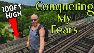 ABANDONED Erie Railroad Trestle - Built 1895 & 100ft Tall