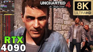 UNCHARTED 4: A Thief‘s End in 8K | RTX 4090 | Ultra Graphics | Legacy of Thieves Collection