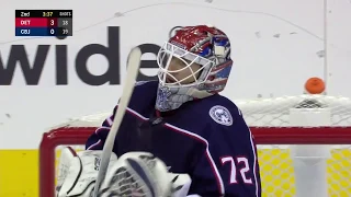 Sergei Bobrovsky Extends to Make a Series of Saves (Oct. 30, 2018)