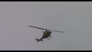 VCSD Bell UH-1H [N205VC] Flyover my house