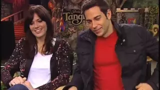 Mandy Moore and Zachary Levi - Tangled Interview