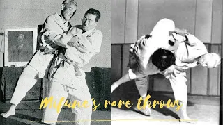 The lost throws of Kyuzo Mifune (Bonus young Mifune rare video) 三船久蔵の裏技