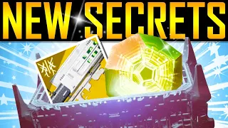 Destiny 2 - NEW SECRETS! Secret Mission! New Exotic Quest! Cloudstrike!