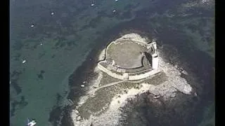 Fort Cigogne dans l'archipel des Glénan