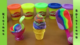 Play Doh Desserts, Ice Cream, Cakes, Donuts, Bakery How To DIY Best Video by Kleines Spielzeug