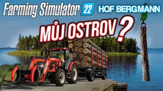 KOUPIL JSEM SI VLASTNÍ OSTROV? | Farming Simulator 22 Hof Bergmann #14