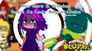 Pro Heroes & Villains React To Lady Nagant + Deku || MHA/BNHA || Grace Gamer Playz