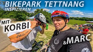 BIKEPARK TESTING WITH KORBI ENGSTLER!