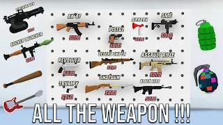 Dude Theft Wars All The Weapons In This Game !!! 🤔🤔🤔