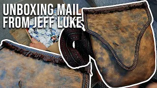 Unboxing a late 18th century leather bag from Jeff Luke| NMLRA Gunmakers Hall