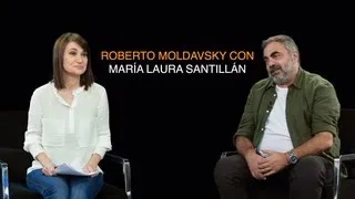 Roberto Moldavsky con María Laura Santillán: "Voy cambiando el show con las frases de Alberto"