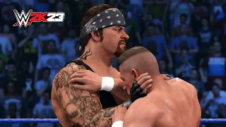 WWE 2K23 - John Cena SHOWCASE MODE (John Cena Vs The Undertaker) - PS5