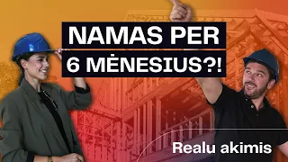 Namas per 6 mėnesius?! Skydiniai namai - kodėl verta rinktis?