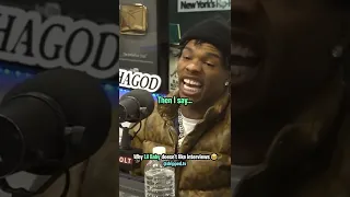 Why Lil Baby Doesn't Like Interviews 😂