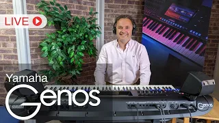 Casual Keyboards LIVE (#4) - Yamaha Genos tips, tricks and playing with David Cooper