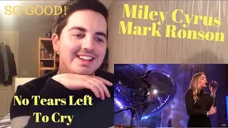 Mark Ronson, Miley Cyrus - No Tears Left To Cry | Ariana Grande Cover | Reaction