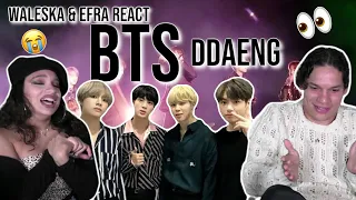 BTS' vocal line CAN RAP?! | Waleska & Efra react to BTS - DDAENG LIVE😭👏🤩