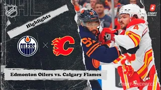 Highlights | Oilers vs. Flames - Game 5 | Round Two, May 26, 2022, NHL