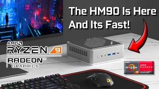 Я получил новый мини-ПК на базе Ryzen 9 и он быстр! Первый взгляд на Minis Forum HM90