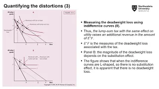 SM9628 - Lecture 16  - Taxation and economic efficiency