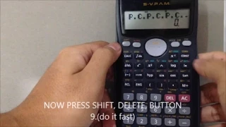 SIMPLE HACK ON CALCULATOR 570MS #ON-SCREEN INSTRUCTIONS