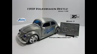 1959 Volkswagen Beetle By Jada 20th Anniversary V Dubs Wave 3