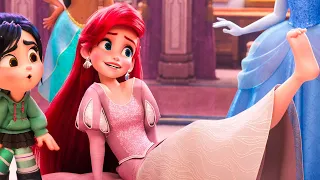 Full Disney Princesses Scene Wreck It Ralph 2 2018 Movie Clip