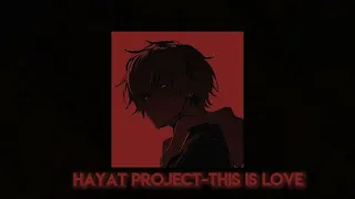 Hayat Project-This is LOVE/Ըդիգ է սերը sped up