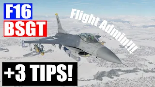 F-16 Boresight (BSGT) Tutorial + 3 bonus tips. AGM-65 Maverick flight admin | DCS