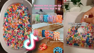 📿 Clay Bead Bracelet Making 💰 Small Business TikTok Compilation #92