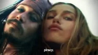 the pirates of the caribbean cast being chaotic