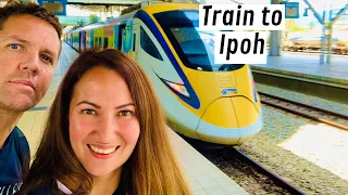 Kuala Lumpur to Ipoh by train. ETS Train