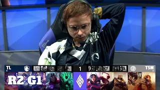 Team Liquid vs TSM - Game 1 | Round 2 Playoffs S11 LCS Summer 2021 | TL vs TSM G1