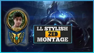 ll Stylish [NA] '' Zed God '' Montage - Zed High Elo Plays