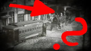 Train on Tram Tracks | Railroad Engineer | Red Dead Redemption 2