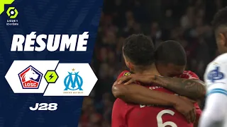 LOSC LILLE - OLYMPIQUE DE MARSEILLE (3 - 1) - Highlights - (LOSC - OM) / 2023-2024