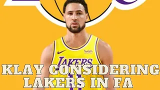 Klay Thompson Considering Lakers In Free Agency