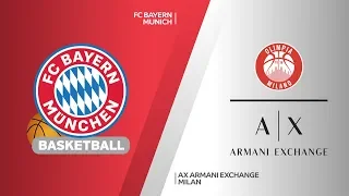 FC Bayern Munich - AX Armani Exchange Milan Highlights | EuroLeague, RS Round 1