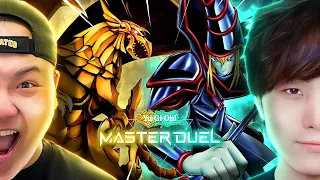 #1 RA vs #1 DARK MAGICIAN - TeamSamuraiX1 vs @Sykkuno - Yu-Gi-Oh Master Duel Ranked Gameplay!