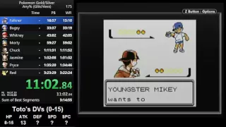 Pokemon Gold any% glitchless speedrun in 3:17 (IGT)