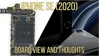 iPhone SE 2020 Audio codec problem maybe ?? BoardView, Comparison and More...