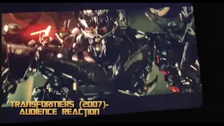 Transformers (2007)- Barricade Transforms Theatre Audience Reaction! CRAZY!