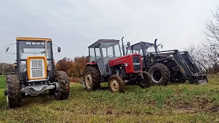 Porównanie 3 traktorów w oraniu Ursus c360 4x4 turbo ZZG, Ursus c360, Case 4230