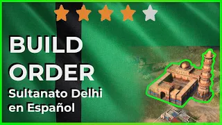 ¡Descubre la Poderosa Build Order de Delhi en Age of Empires IV! 🐘 💚⚫