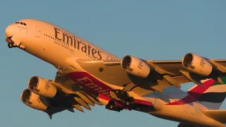 Golden Sunset Departures @ London Heathrow Airport, LHR | 13/01/22